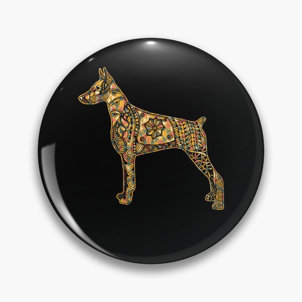 Artikelvorschau, Dobermannpinscher - Dobermannpinscher geometrisch entworfen und verkauft von UnknownArtistt.