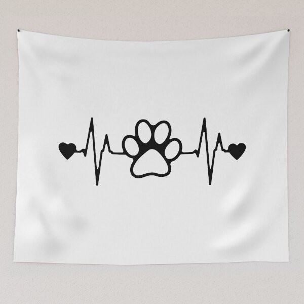 Item preview, Heartbeat Dog Paw designed and sold by DesireeNeves.