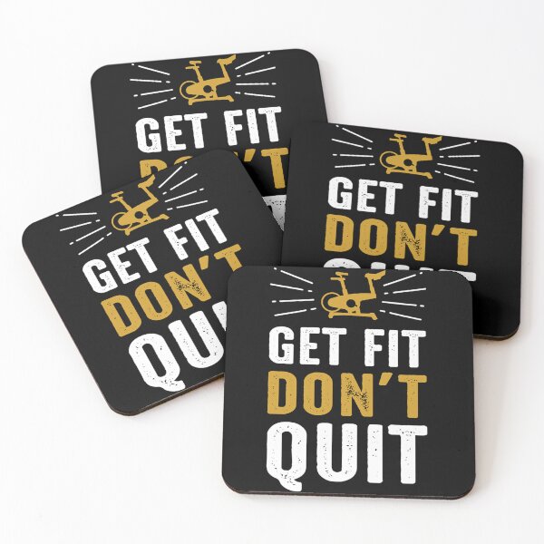 Item preview, GET FIT DON'T QUIT designed and sold by yes-com.