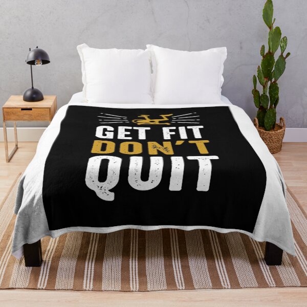 Item preview, GET FIT DON'T QUIT designed and sold by yes-com.