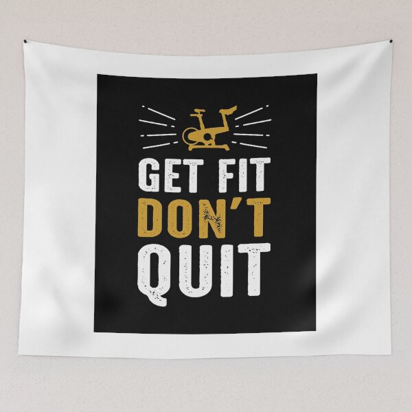 Item preview, GET FIT DON'T QUIT designed and sold by yes-com.