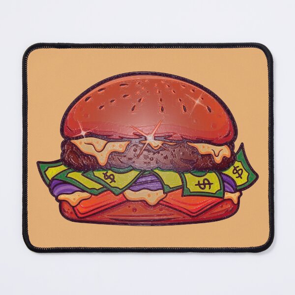 Item preview, burger with cash filling designed and sold by si3iy.