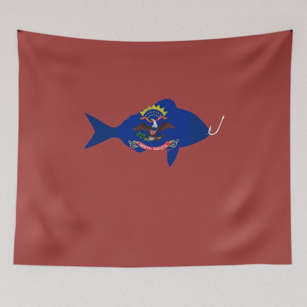 Item preview, North Dakota Fisherman designed and sold by AlwaysAwesome.