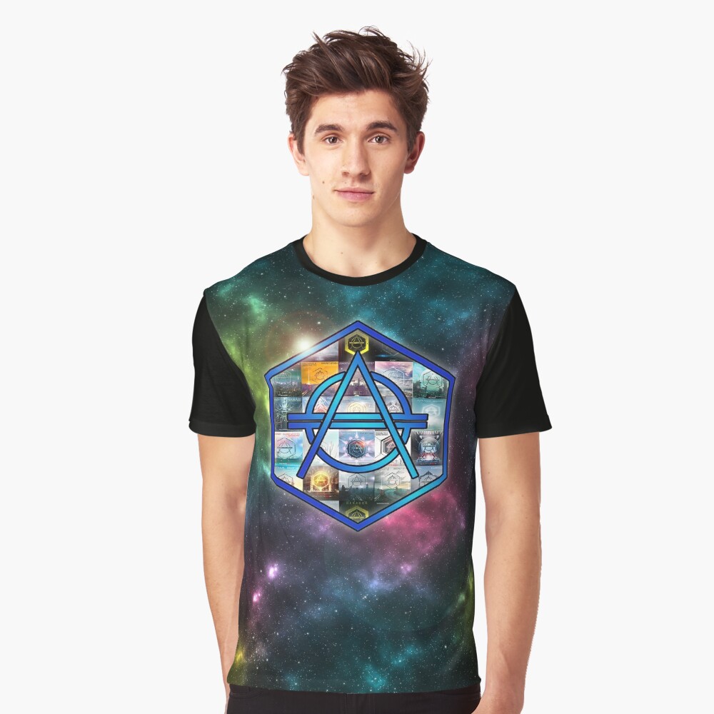 Don Diablo Hexagon Galaxy | Graphic T-Shirt