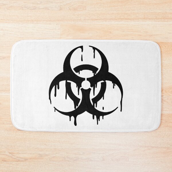 Item preview, Toxic Biohazard Zombie Logo designed and sold by DesireeNeves.