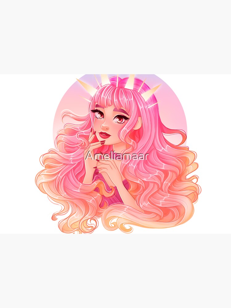 Pink hair by Ameliamaar