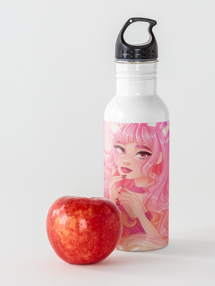 Alternate view of Pink hair Water Bottle