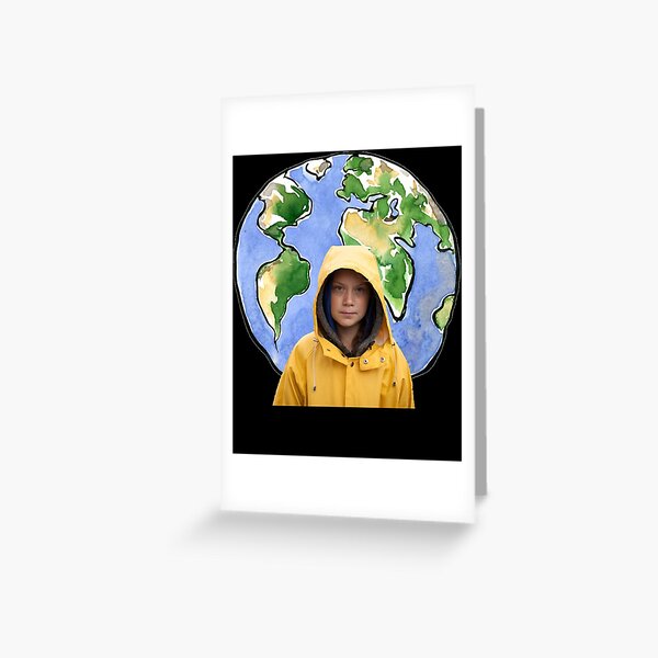 Greta Thunberg Wake Up Save the Planet Earth Help Climate Strike