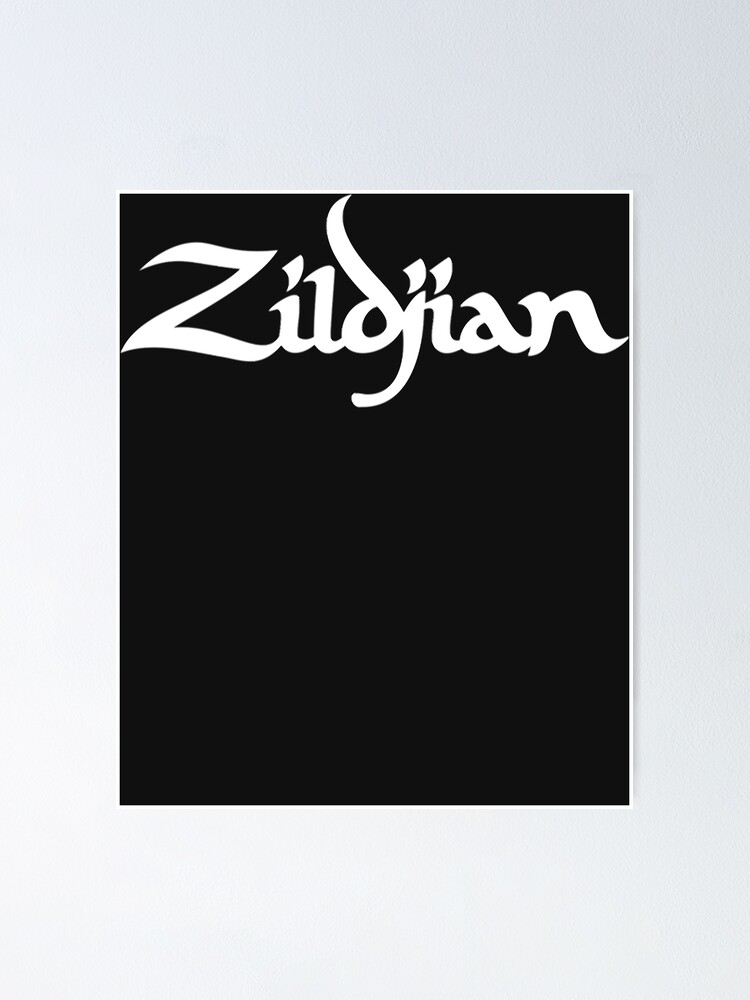 "Zildjian logo" Poster for Sale by RonaldGutzwill Redbubble