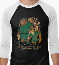 oo-de-lally Men's Baseball Âľ T-Shirt
