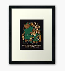 oo-de-lally Gerahmtes Wandbild