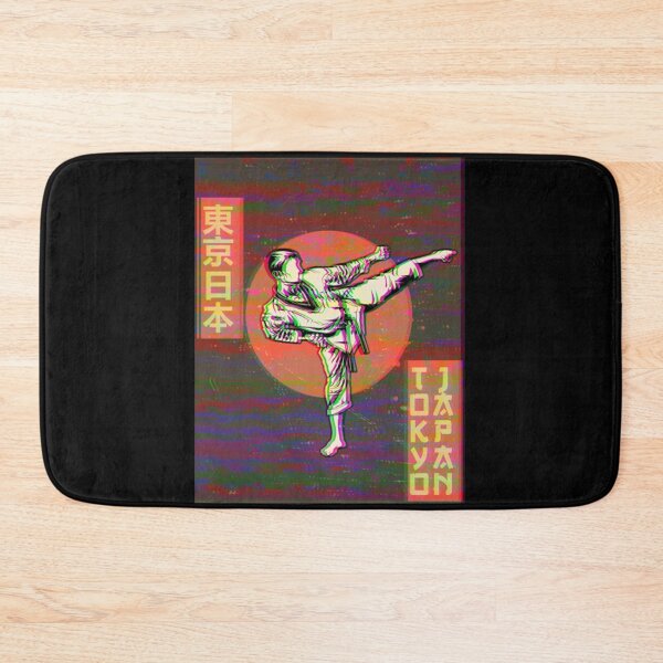 Item preview, Retro Karate Karate Martial Arts Tokyo Japan Vaporwave Aesthetic designed and sold by Trostberger.