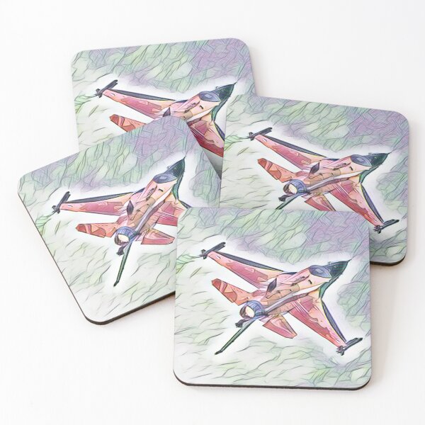 Item preview, F-16 Orange Lion In Watercolour designed and sold by Fearless-Fox.