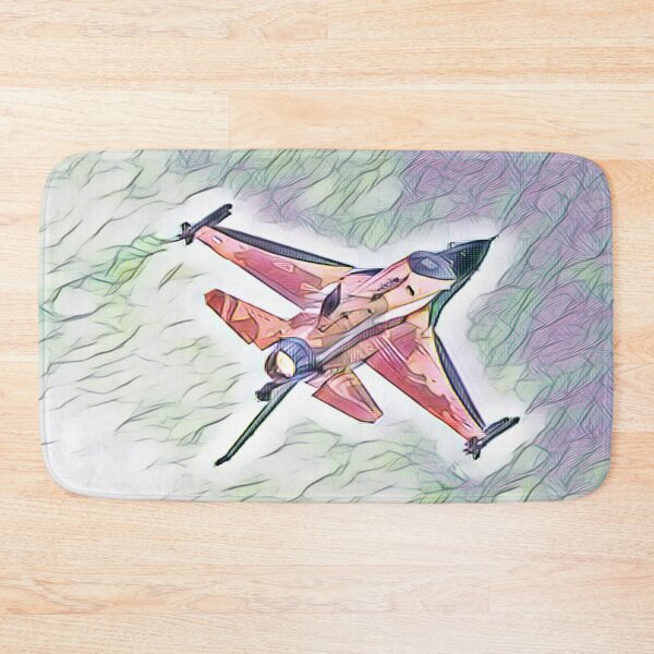 Item preview, F-16 Orange Lion In Watercolour designed and sold by Fearless-Fox.