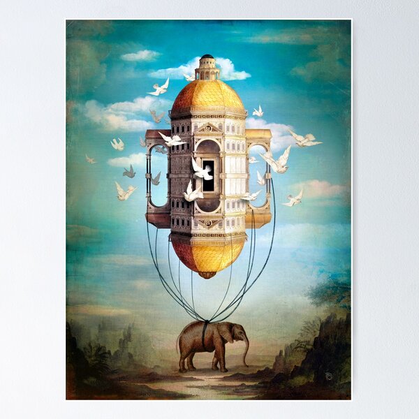Item preview, Imaginary Traveler designed and sold by ChristianSchloe.
