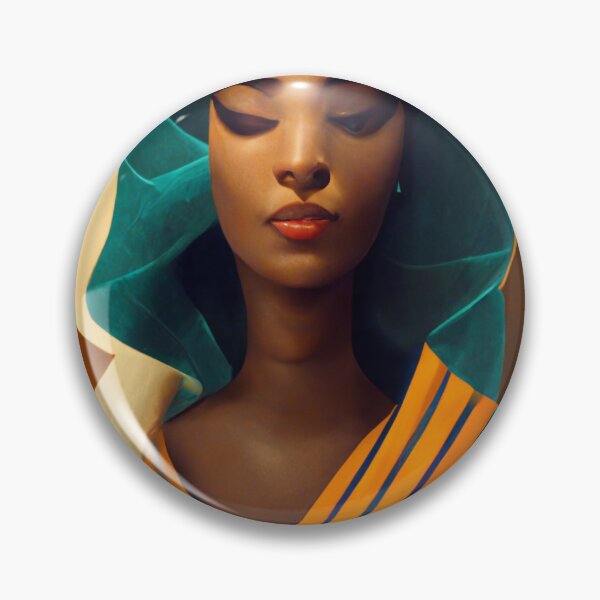 Item preview, Nubian Princess - Art Deco designed and sold by cassiarose.