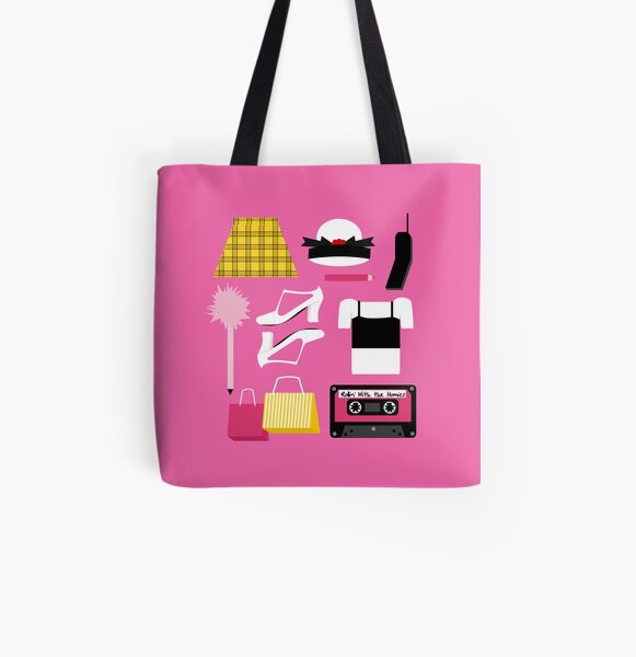 Ugh, as if! All Over Print Tote Bag