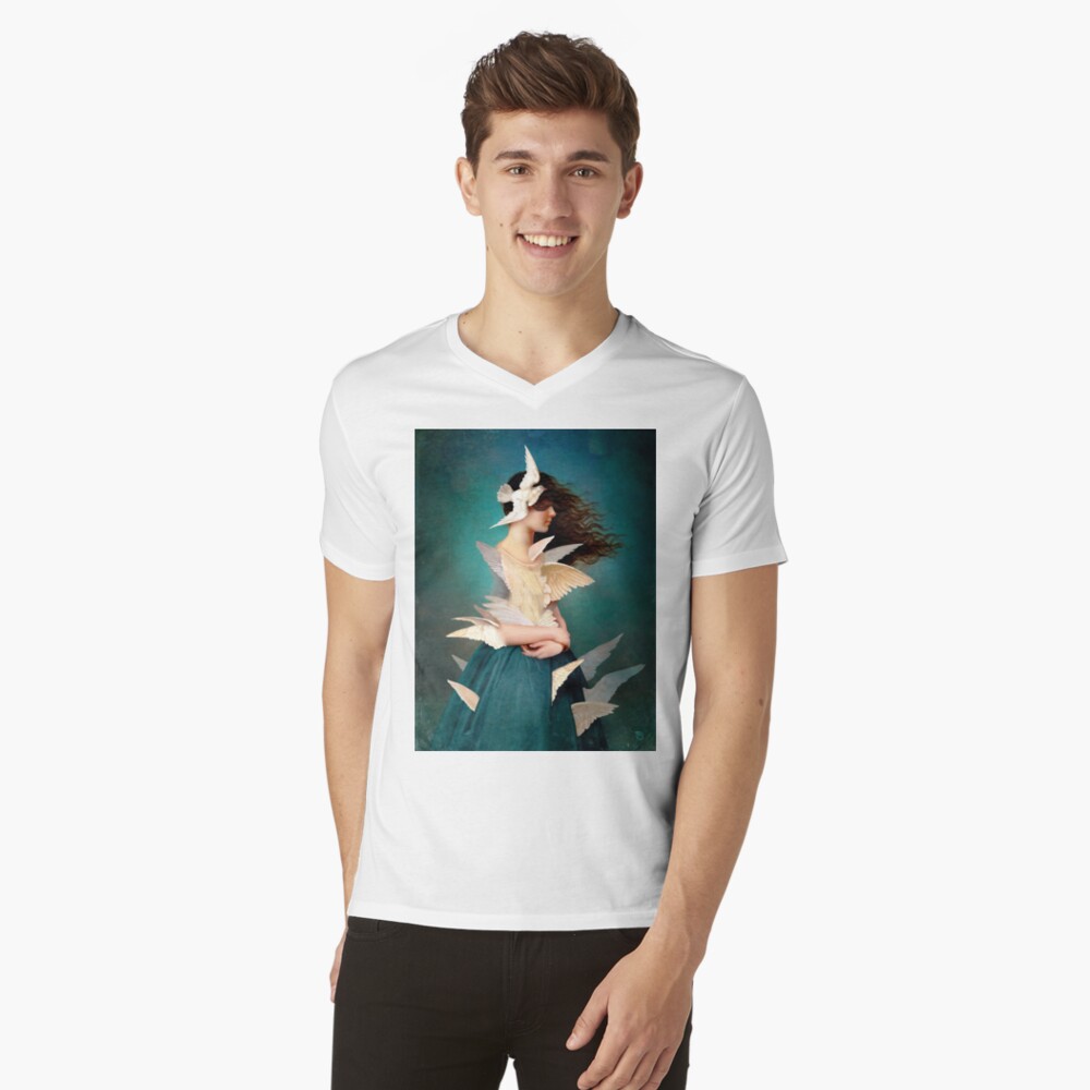 Item preview, V-Neck T-Shirt designed and sold by ChristianSchloe.