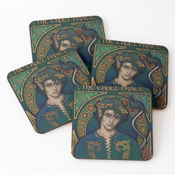 Item preview, Fanart: Cardan from The Folk of the Air (The Cruel Prince) in Art Nouveau style designed and sold by AlexaelArtworks.