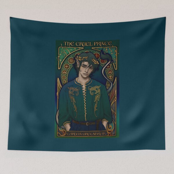 Item preview, Fanart: Cardan from The Folk of the Air (The Cruel Prince) in Art Nouveau style designed and sold by AlexaelArtworks.