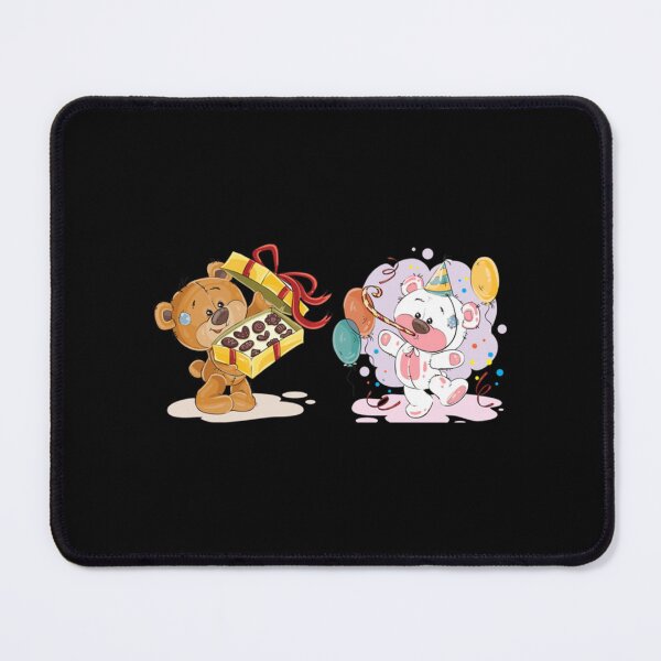 Item preview, Milk and Mocha bear celebrating their birthday designed and sold by ImmortalWood.