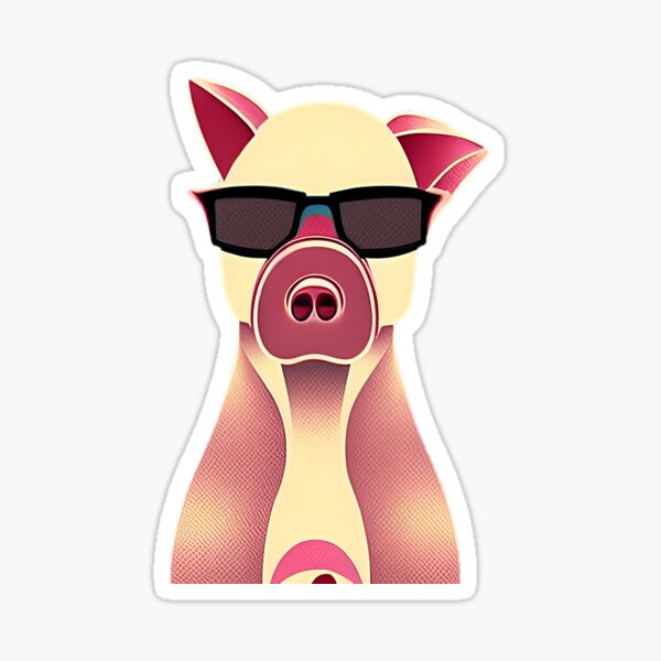 Item preview, pig sunglasses designed and sold by marjard.