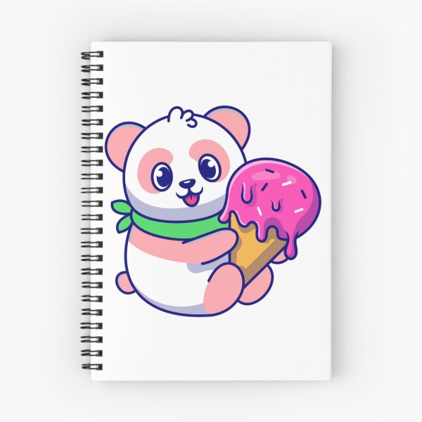Item preview, Milk and Mocha Bears  Cute Milk is eating ice cream    designed and sold by ImmortalWood.