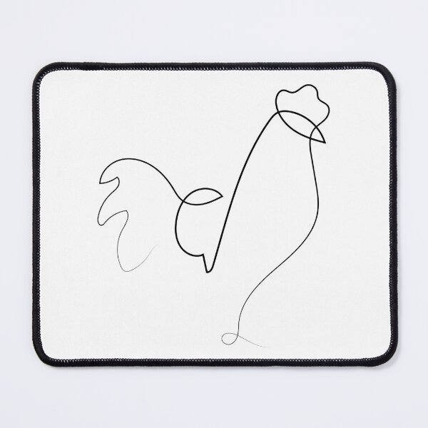 Item preview, Rooster | One Line Artist | Minimal Art | One Line Art | Minimalist designed and sold by One-Line-Artist.