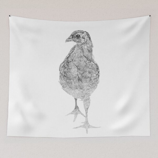 Item preview, chick, drawing designed and sold by dnparker.