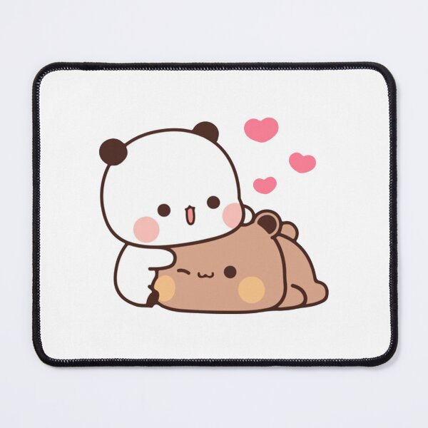 Item preview, Panda And Brownie Bear Couple      designed and sold by ImmortalWood.