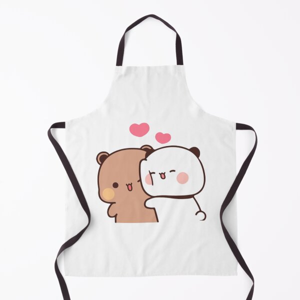 Item preview, Panda And Brownie Bear Couple designed and sold by ImmortalWood.