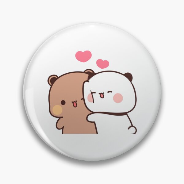 Item preview, Panda And Brownie Bear Couple     designed and sold by ImmortalWood.