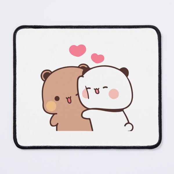 Item preview, Panda And Brownie Bear Couple designed and sold by ImmortalWood.