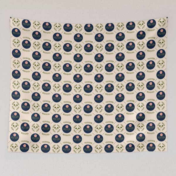 Item preview, Cute stylish flower pattern designed and sold by SimplePoDesign.