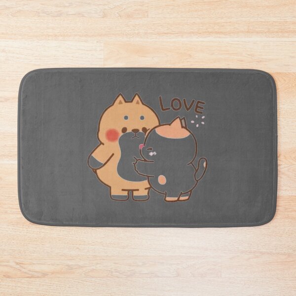 Item preview, Peach and Goma Cute Cats Love Hug   designed and sold by ImmortalWood.
