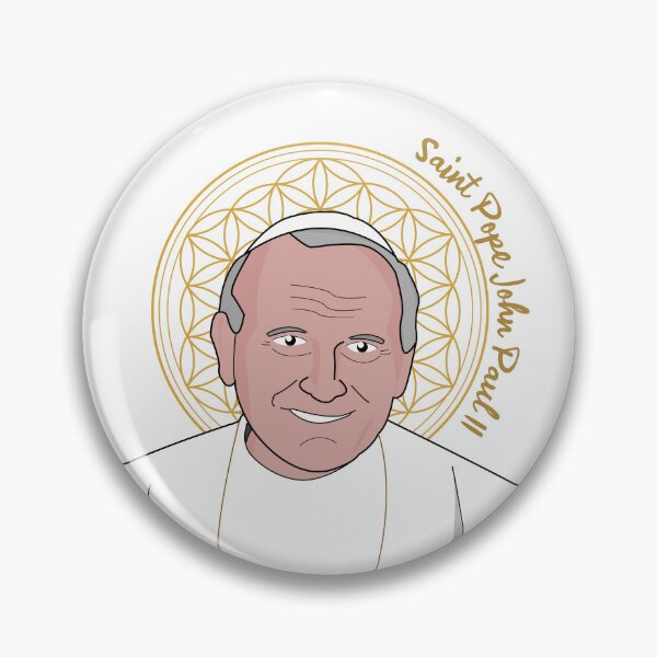Item preview, Pope Saint John Paul II | JPII designed and sold by ChapterAndMirth.