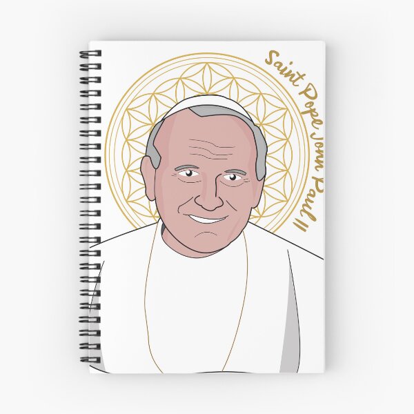 Item preview, Pope Saint John Paul II | JPII designed and sold by ChapterAndMirth.