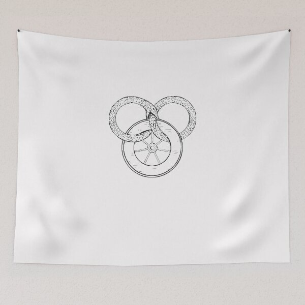 Item preview, The Snake and the Wheel designed and sold by donnieivettebz.