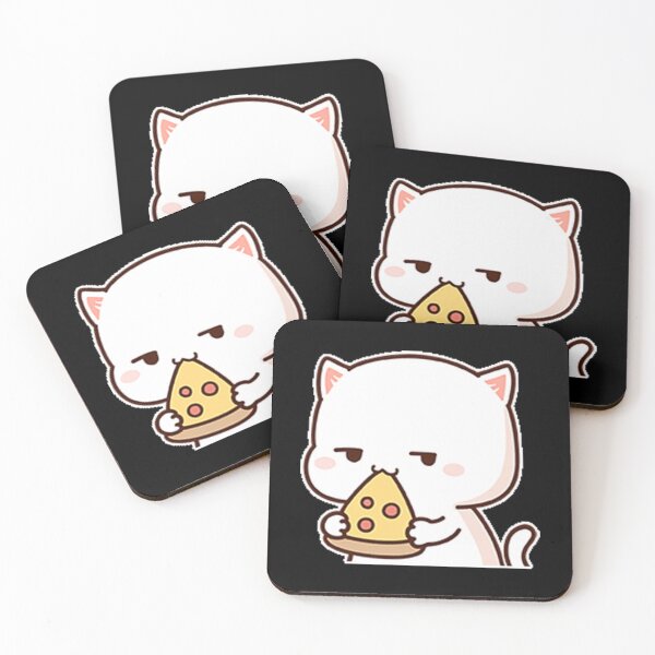 Item preview, Peach and goma mochi cat     designed and sold by ImmortalWood.