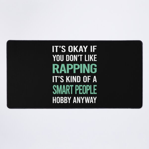 Item preview, Smart People Hobby Rapping Rap Rapper designed and sold by MaritzaMoreira.