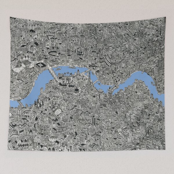 Item preview, London UK map designed and sold by oliver polanski.