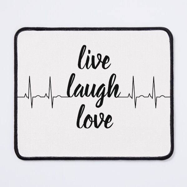 Item preview, Live laugh love | Motivational quote designed and sold by Fus-art94.