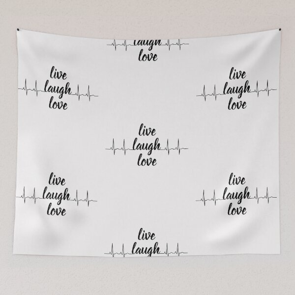 Item preview,  Live laugh love | Motivational quote  designed and sold by Fus-art94.