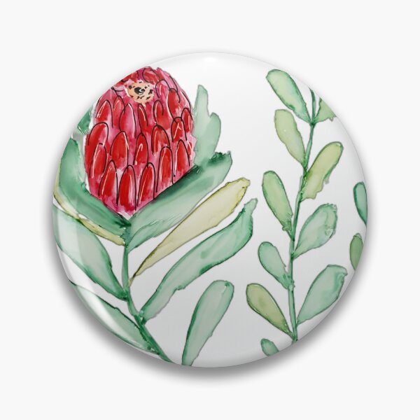 Item preview, Waratah Floral  designed and sold by DaisyMaeInkArt.