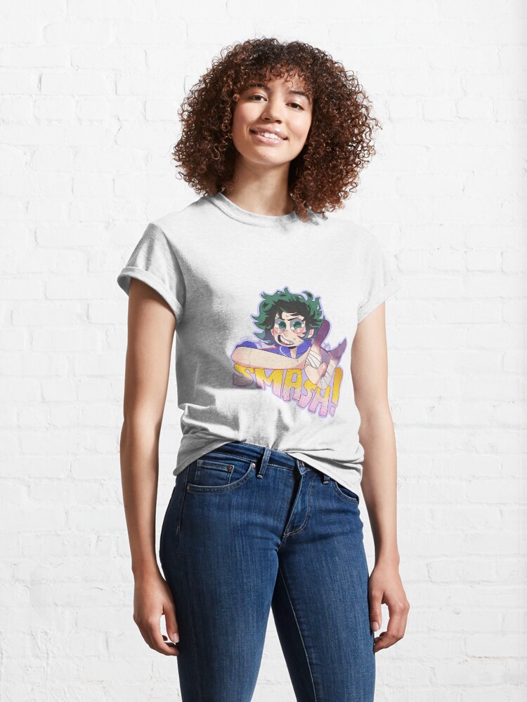 my hero academia smash shirt