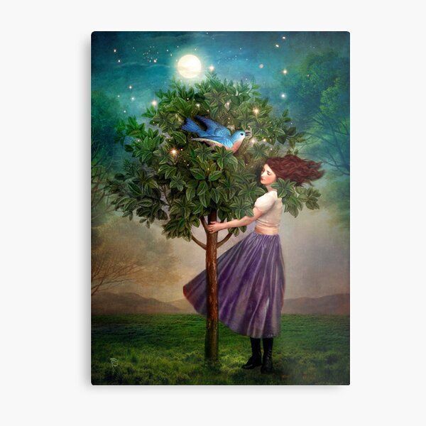 A Bluebird's Song Metal Print