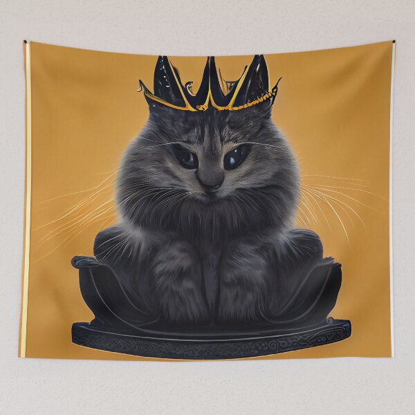 Item preview, King Whisker the Great designed and sold by Jada-Art-Shop.