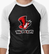 Persona 5 - Phantom Thieves Symbol / Take Your Heart Men's Baseball ¾ T-Shirt