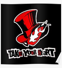 Persona 5 - Phantom Thieves Symbol / Take Your Heart Poster