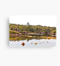 Peggy's Cove Hidden Inlet Canvas Print